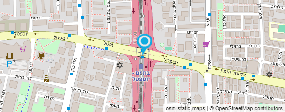 מפת הגעה אל קפה עלית- אספרסו בר