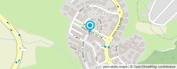 מפת הגעה אל אולמי עסטרייכר