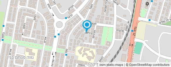 מפת הגעה אל שירה - מכון יופי וטיפוח