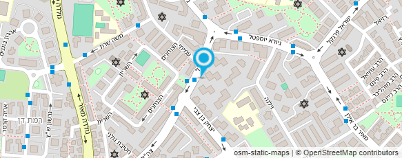 מפת הגעה אל חווה בן דוד