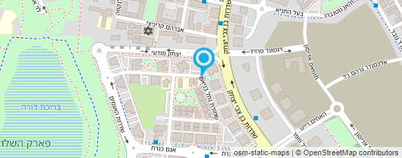 מפת הגעה אל ד"ר גלאובך אביטל