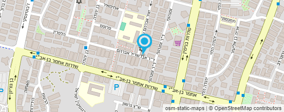 מפת הגעה אל יוסי חדד מעצב שיער