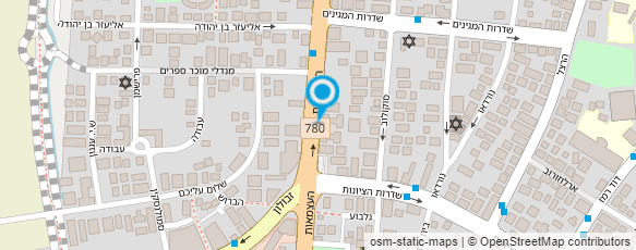 מפת הגעה אל שווארמת אליהו