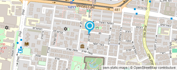 מפת הגעה אל איילה ארבל רפלקסולוגית בכירה