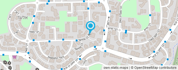 מפת הגעה אל חיננית החן שבכן