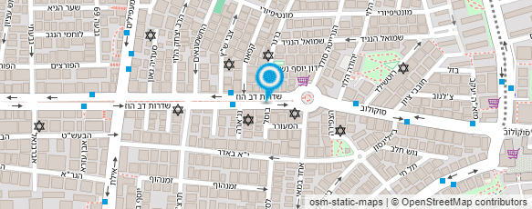 מפת הגעה אל מירי ואלונה - מכון יופי