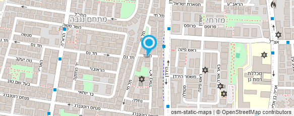 מפת הגעה אל קלי לוי קוסמטיקאית רפואית