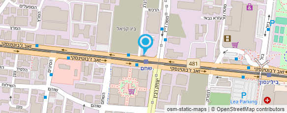 מפת הגעה אל פיתה בר פלאפל לאירועים