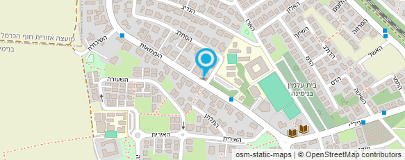 מפת הגעה אל ליעד רובין מני-פדי מפת הגעה אל ליעד רובין מני-פדי