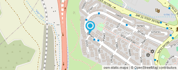 מפת הגעה אל שני שטרית Nail's