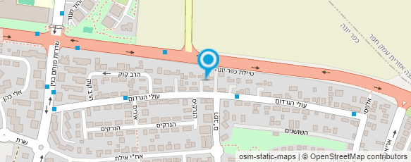 מפת הגעה אל קרן חן קוסמטיקאית