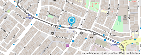 מפת הגעה אל אלונה שי מאפרת מקצועית