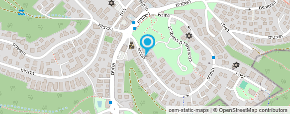 מפת הגעה אל יוחאי נמר אדריכלות