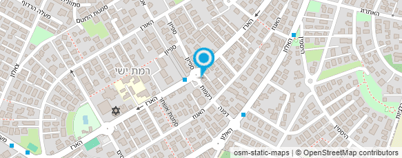 מפת הגעה אל א.מ שלג