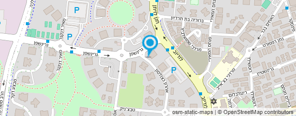 מפת הגעה אל ליבי רופא קוסמטיקאית