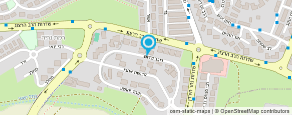 מפת הגעה אל נעמי פרייזינגר אדריכלות ועיצוב