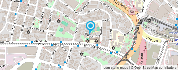 מפת הגעה אל עו"ד צפורי-הנדין אורי