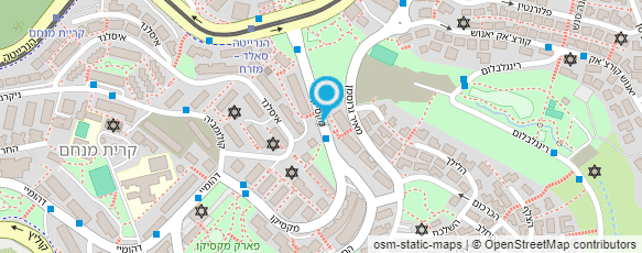 מפת הגעה אל אורית שמולב -עיסוי מקצועי