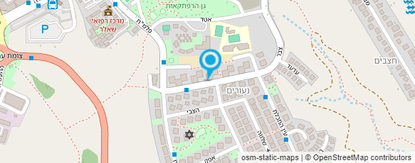 מפת הגעה אל מיגון ישראל