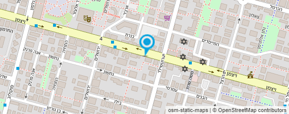 מפת הגעה אל עו"ד שוואב ירון