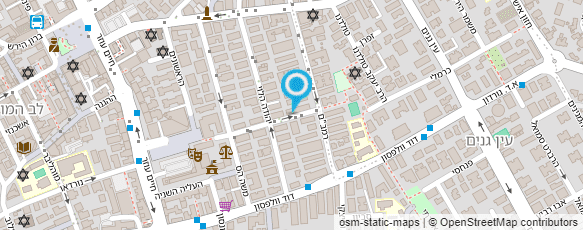 מפת הגעה אל אולפני הקלטה-הקול למוסיקה