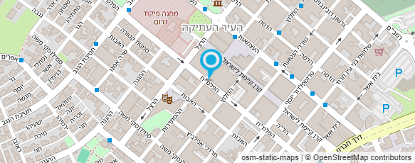 מפת הגעה אל סטודיו לריקוד "Top Dance"