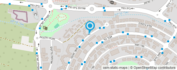 מפת הגעה אל חנה סטיוי טיפוח והלבשה