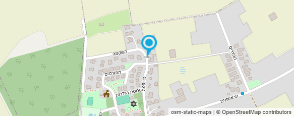 מפת הגעה אל החווה של בני