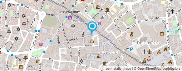 מפת הגעה אל עו"ד מנחם שטאובר