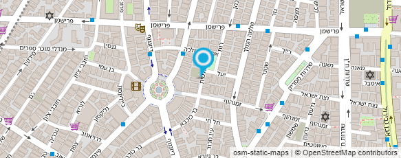 מפת הגעה אל שחף רופמן - דיקור סיני מפת הגעה אל שחף רופמן - דיקור סיני