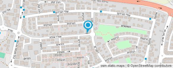 מפת הגעה אל ברק יצחקי- עבודות עפר ופיתוח