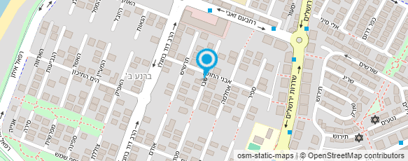 מפת הגעה אל ד"ר ברזובסקי ודים