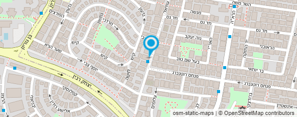 מפת הגעה אל יוסי מזרחי ליווי פיקוח תמ"א 38