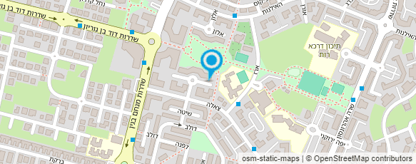 מפת הגעה אל לימור עיסוי וטיפול