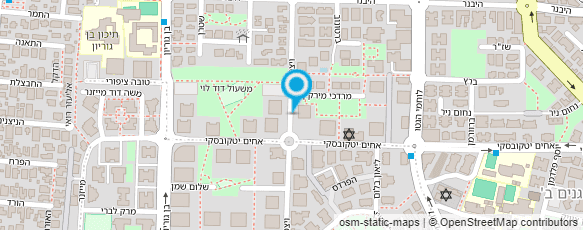 מפת הגעה אל פאני כהן מפת הגעה אל פאני כהן