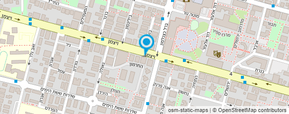 מפת הגעה אל מרכז לטיפוח הגבר one man