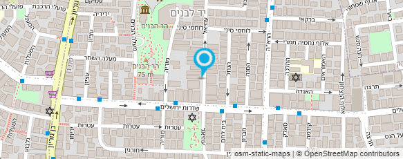 מפת הגעה אל יהודית דויד