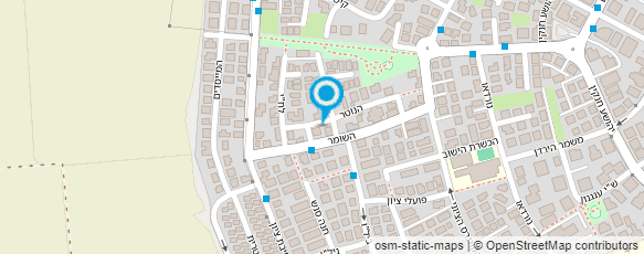 מפת הגעה אל זהבה בן ברוך קוסמטיקאית פרא רפואית