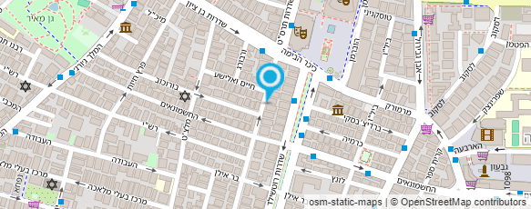 מפת הגעה אל אורלי ליפשיץ קוסמטיקאית פרא רפואית