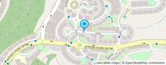 מפת הגעה אל מוניות אמנון מונית גדולה