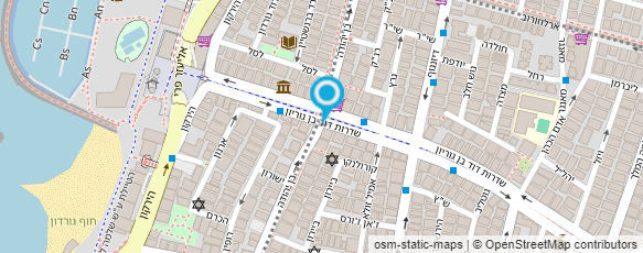 מפת הגעה אל נטלי לוי - משרד עו"ד