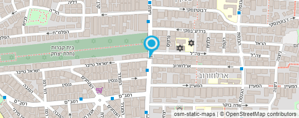 מפת הגעה אל גל גונן- זה הכל בשבילך