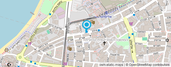 מפת הגעה אל יעלה בגדים מעוצבים