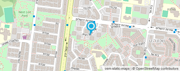 מפת הגעה אל my lab יוסי מלכה טכנאי מחשבים