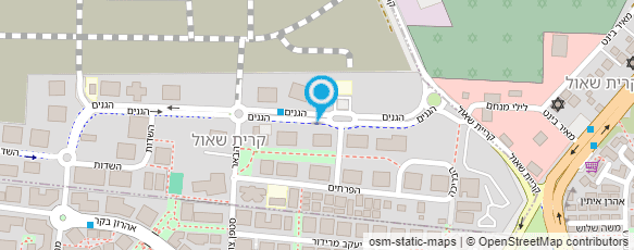 מפת הגעה אל רפי משען