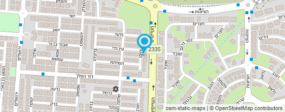 מפת הגעה אל קטיה רצ'ינסקי