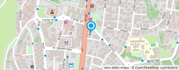 מפת הגעה אל חומוס אליהו