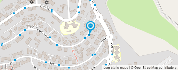 מפת הגעה אל רחלי לדרמן