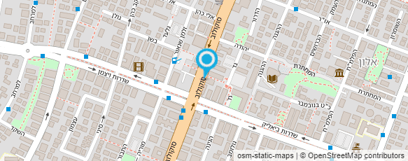 מפת הגעה אל רינת קוסמטיקס