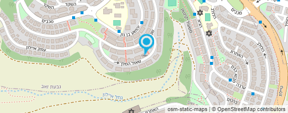 מפת הגעה אל המשפחתון של רייצ'ל